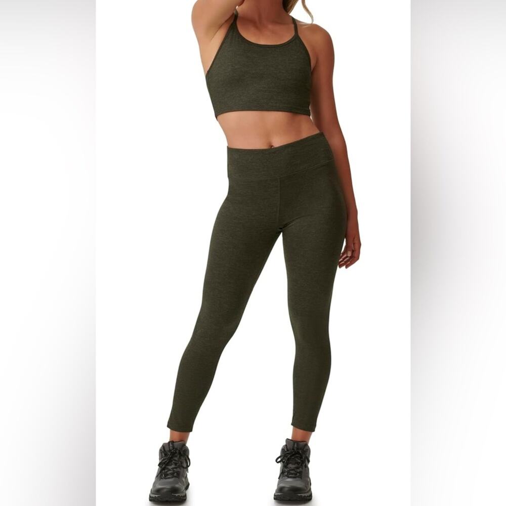Bass Outdoor XL Leggings Dark Green Yoga Lounge‎ Workout NEW